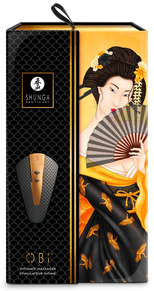 Shunga Obi Zwart