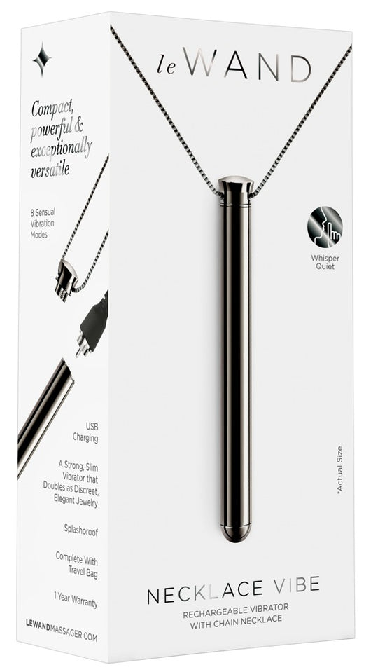 Trillende ketting zwart