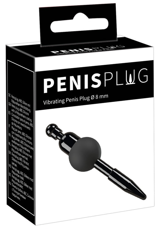 Plug pénien vibrant 8 mm