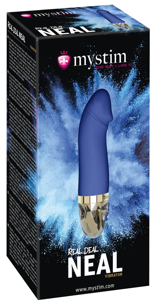 Real Deal Neal Vibrator blauw