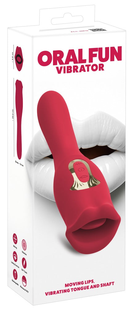 Orale Plezier Vibrator L Bewegende Lip