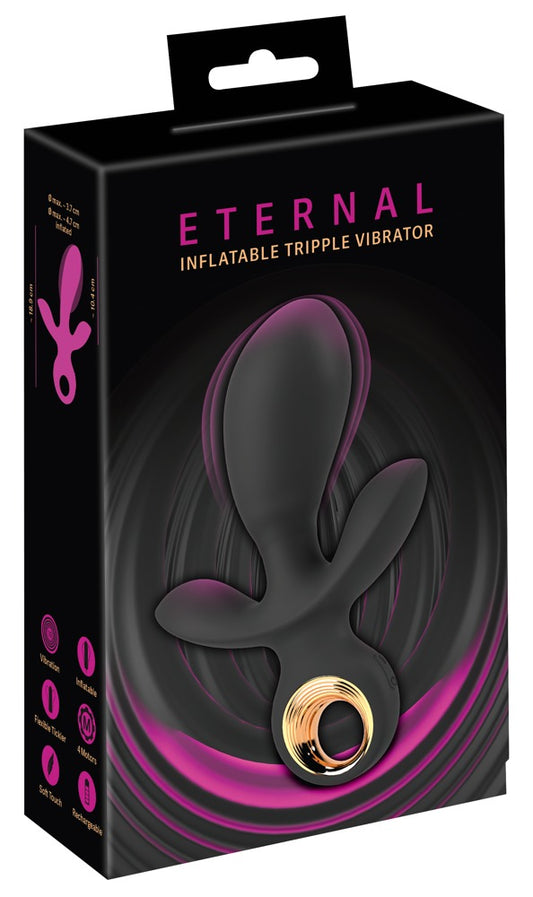 Opblaasbare drievoudige vibrator