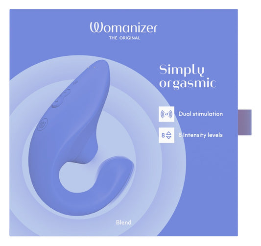 Vrouw. Blend Levendig Blauw