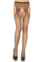 Fishnet tights with accents