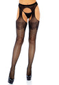 Polka Dot Suspender Hose