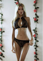 Halter top & thong panty