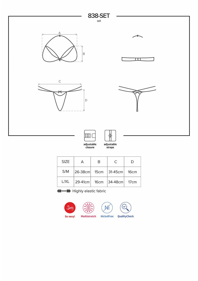 838 Bra & Thong