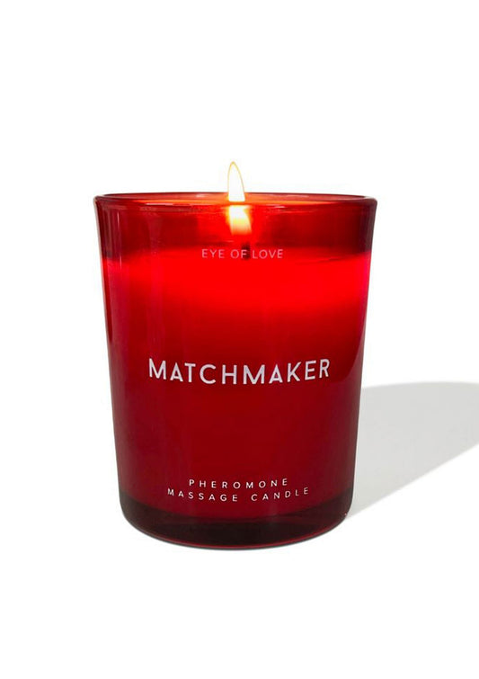 Pheromone Massage Candle Red